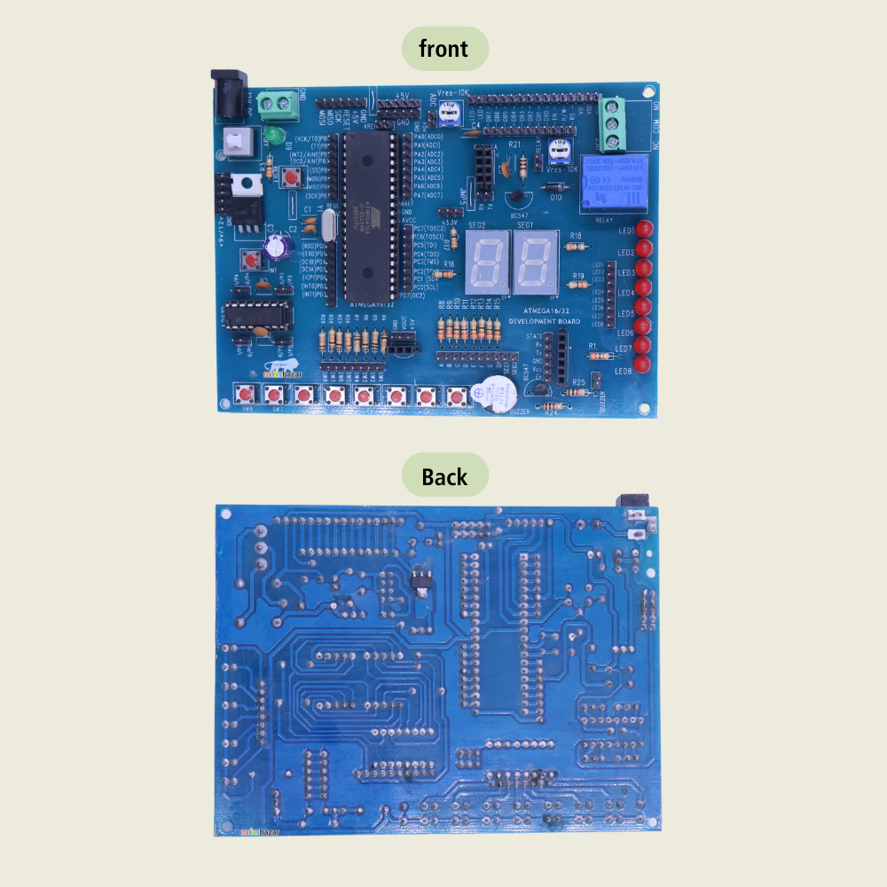 ATmega16/32 Development Board | AVR Microcontroller Training & IoT Prototyping Kit