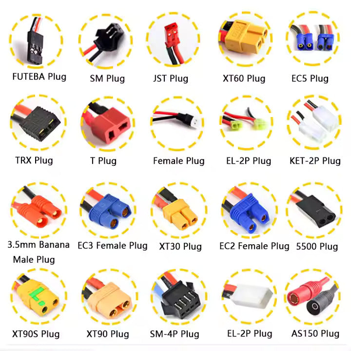 Mx2.0 Connector with Wire 2.0mm Battery Charging Cable