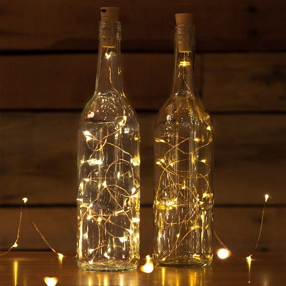 Cork Light Copper Wire String Lights