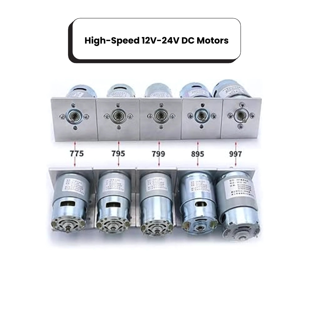 885 12-24VDC High-Speed Motor