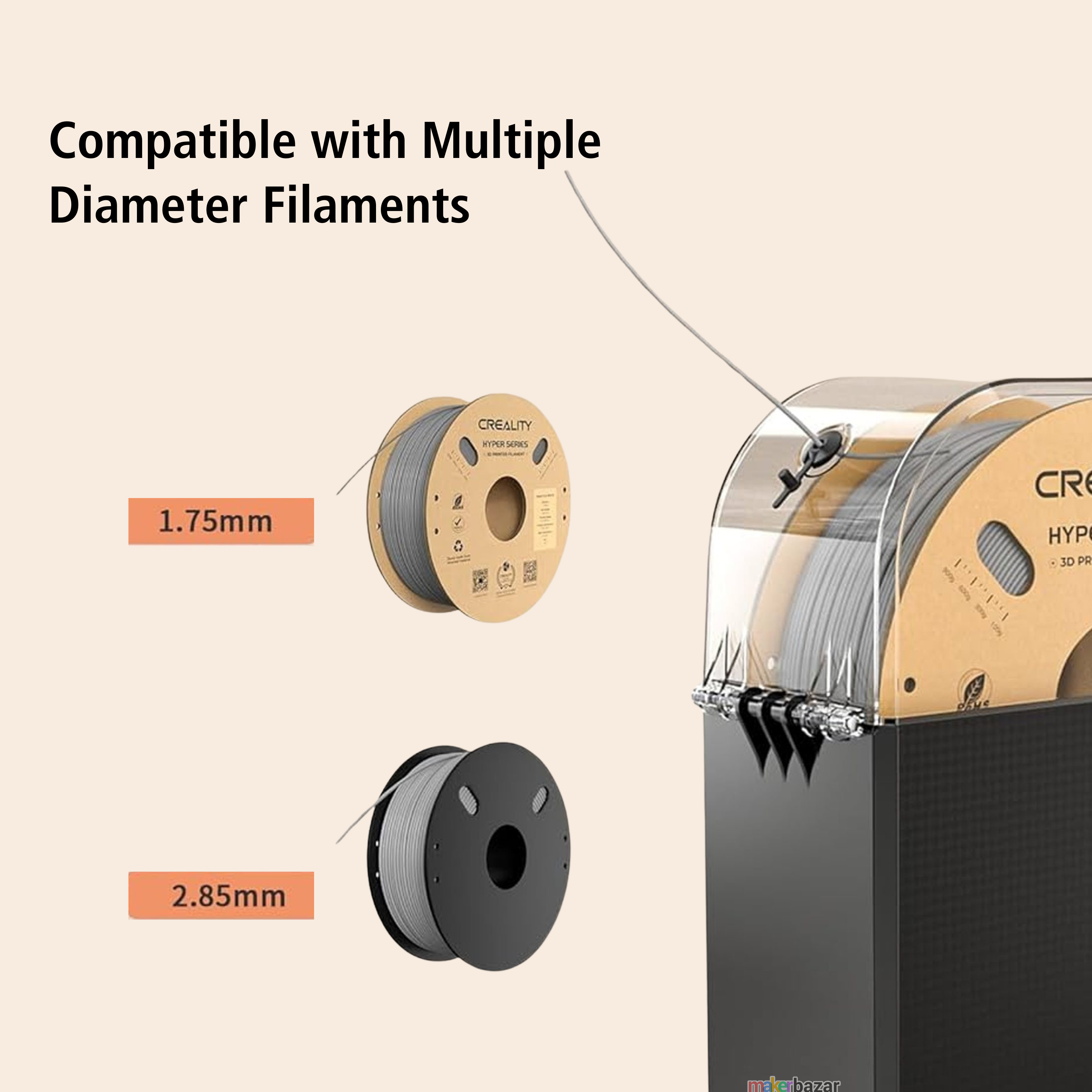Creality Filament Dry Box 2.0 3D Printer Filament Dryer & Storage