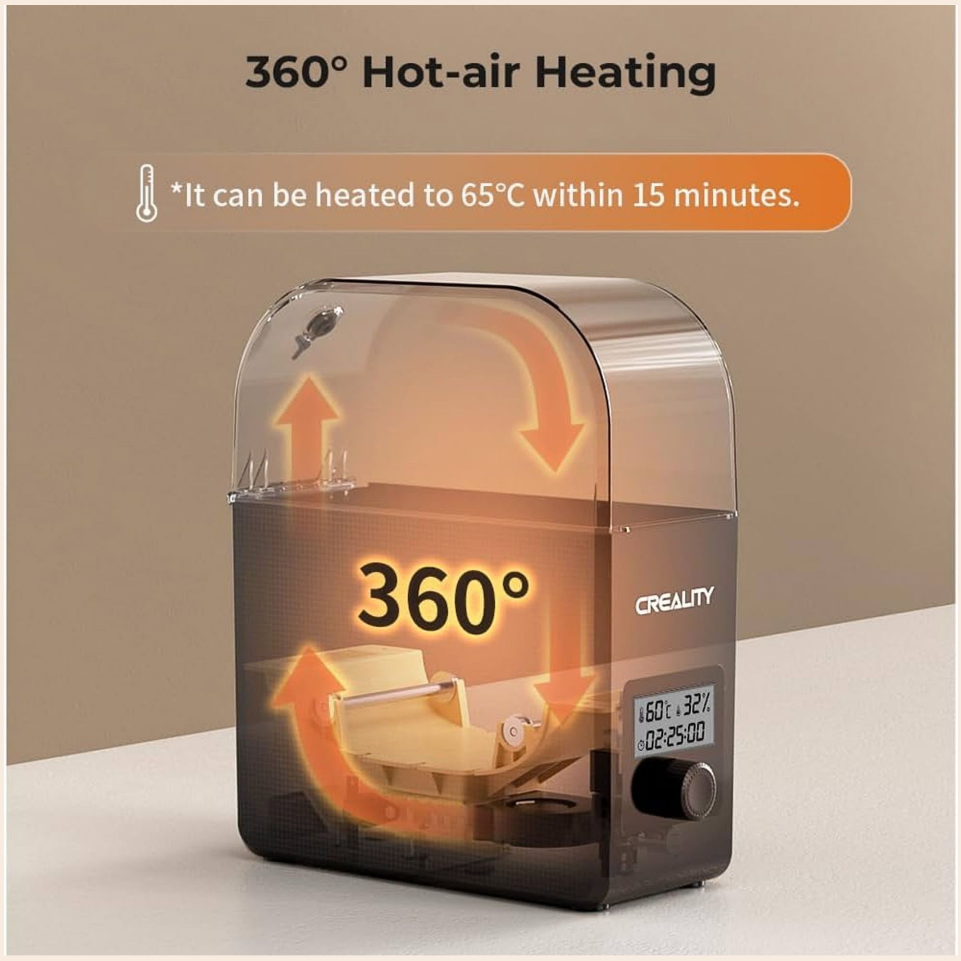Creality Filament Dry Box 2.0 3D Printer Filament Dryer & Storage