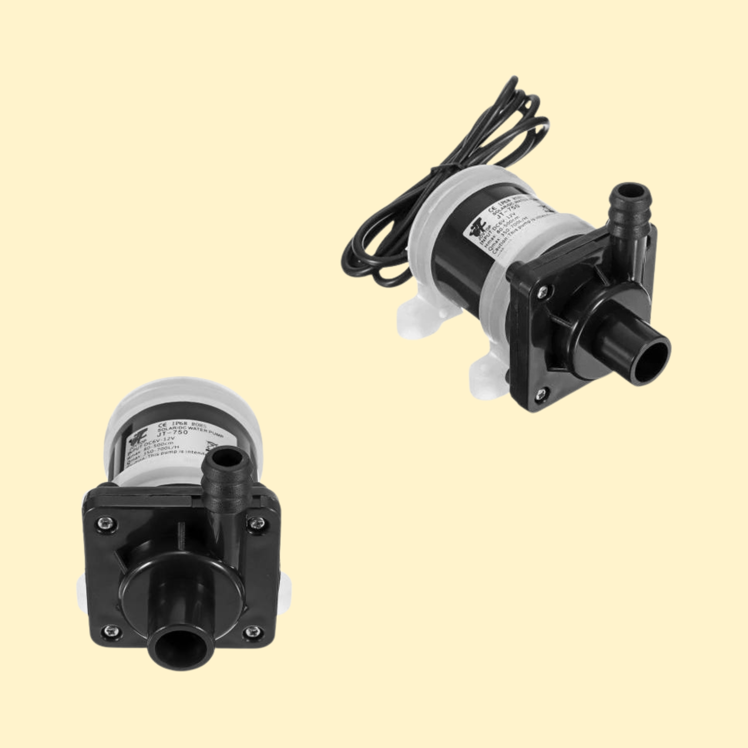 DC 12V 8W Mini Solar Magnetic Water Pump