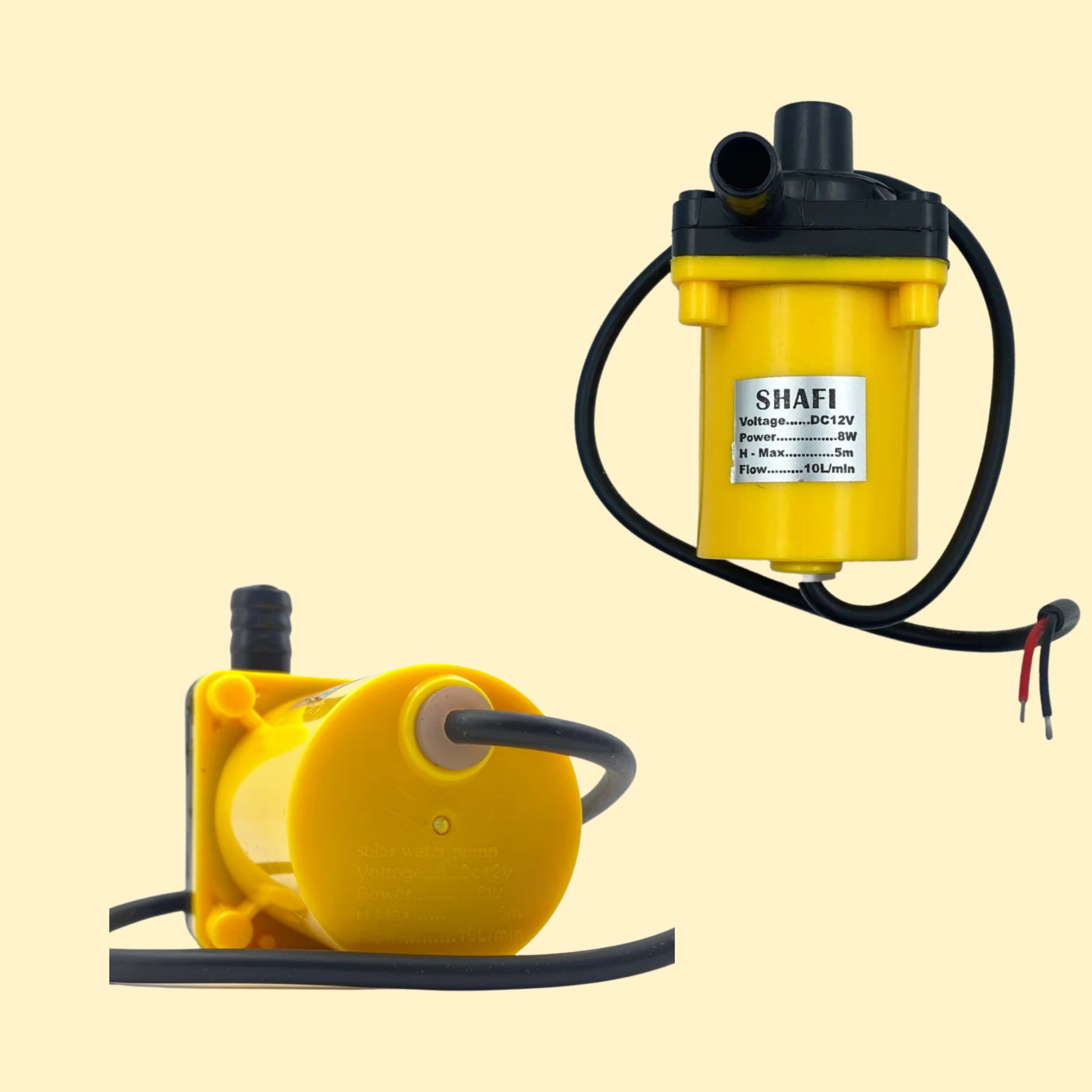 DC 12V 8W Mini Solar Magnetic Water Pump