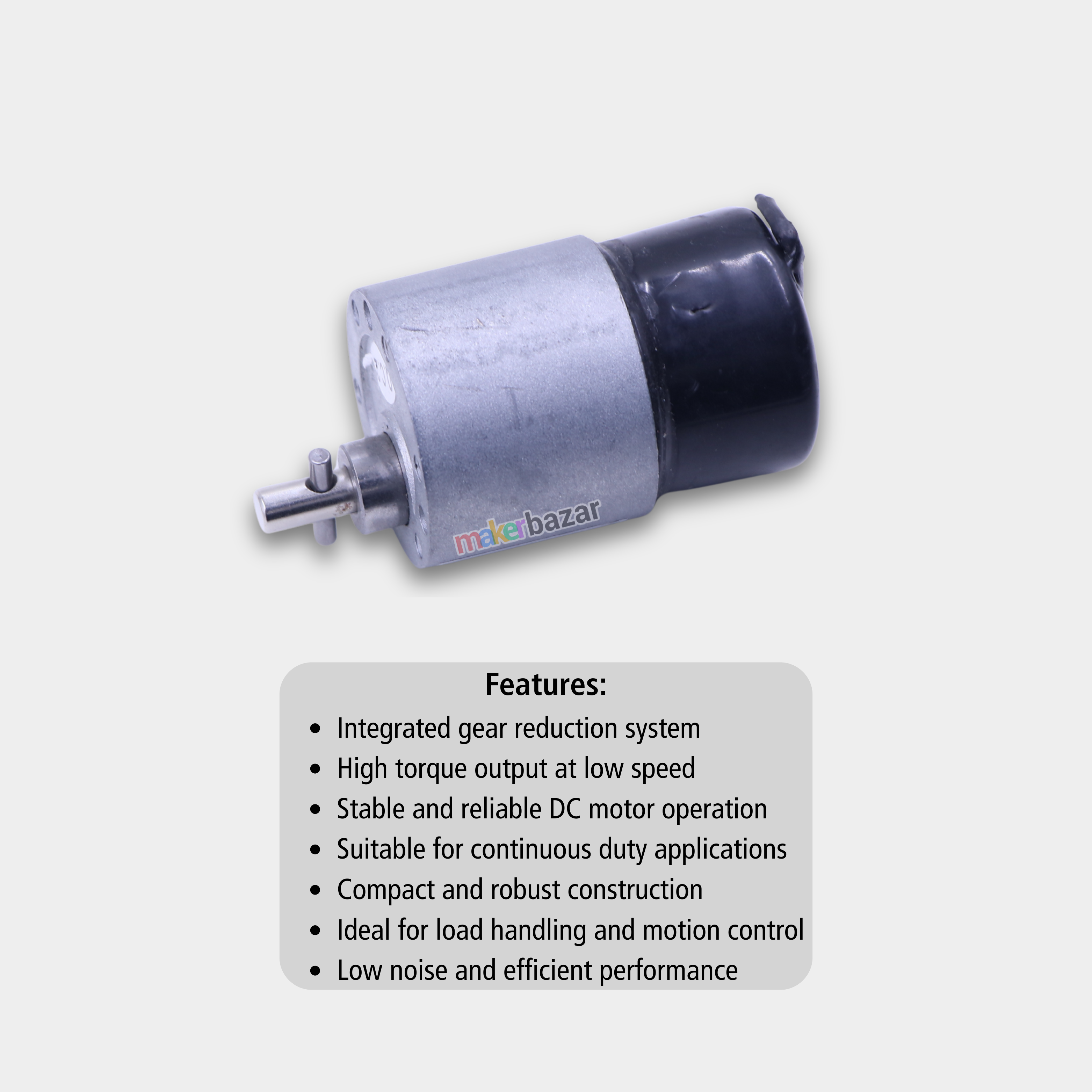 DSD-37RS520 DC Electric Motor with Gear Reduction High Torque
