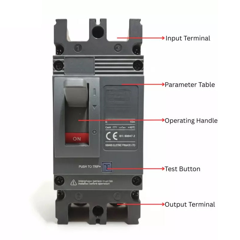 DC Solar MCCB Molded Case Circuit Breaker