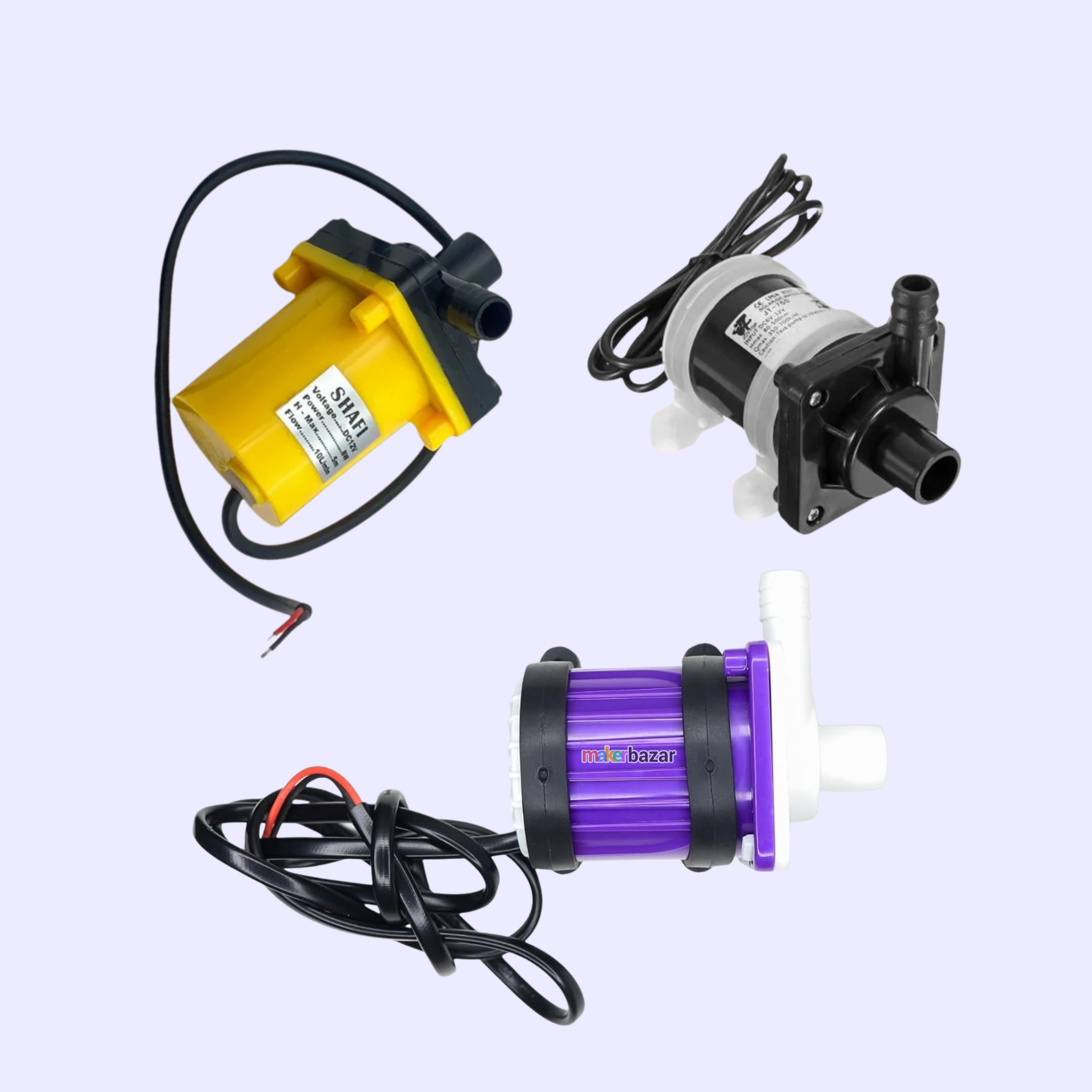 DC 12V Mini Solar Magnetic Water Pump