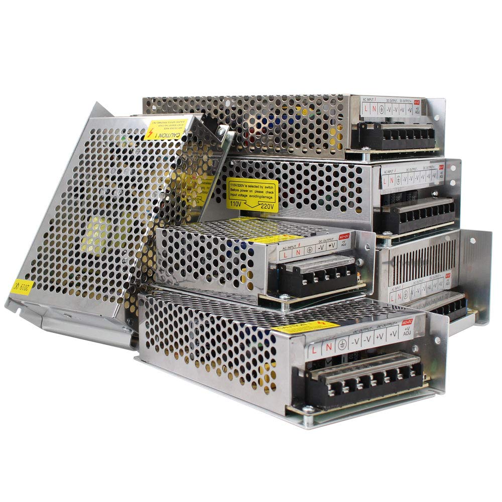 48Volt DC Switch Mode Power Supply (SMPS) Rectangular Metal Casing