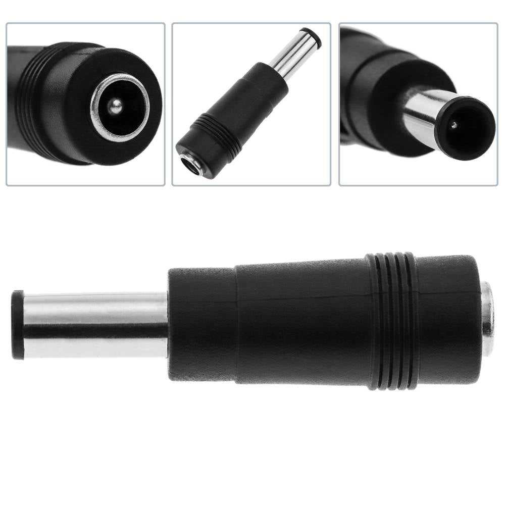 5.5×2.1mm Female DC Socket Converter to Other-Size Male Jack Connector