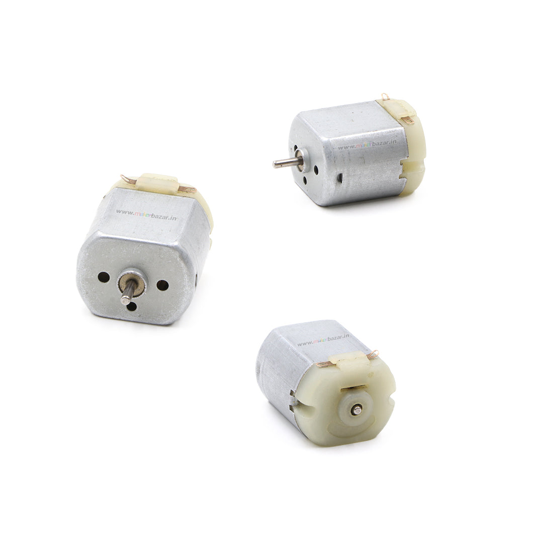 Big DC Toy Motor - Single Shaft Flat 280 Motor (34 x 24 x 18mm)