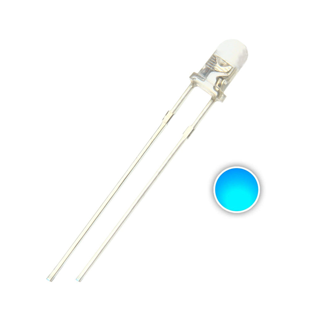 DIP LED 3mm Round Top