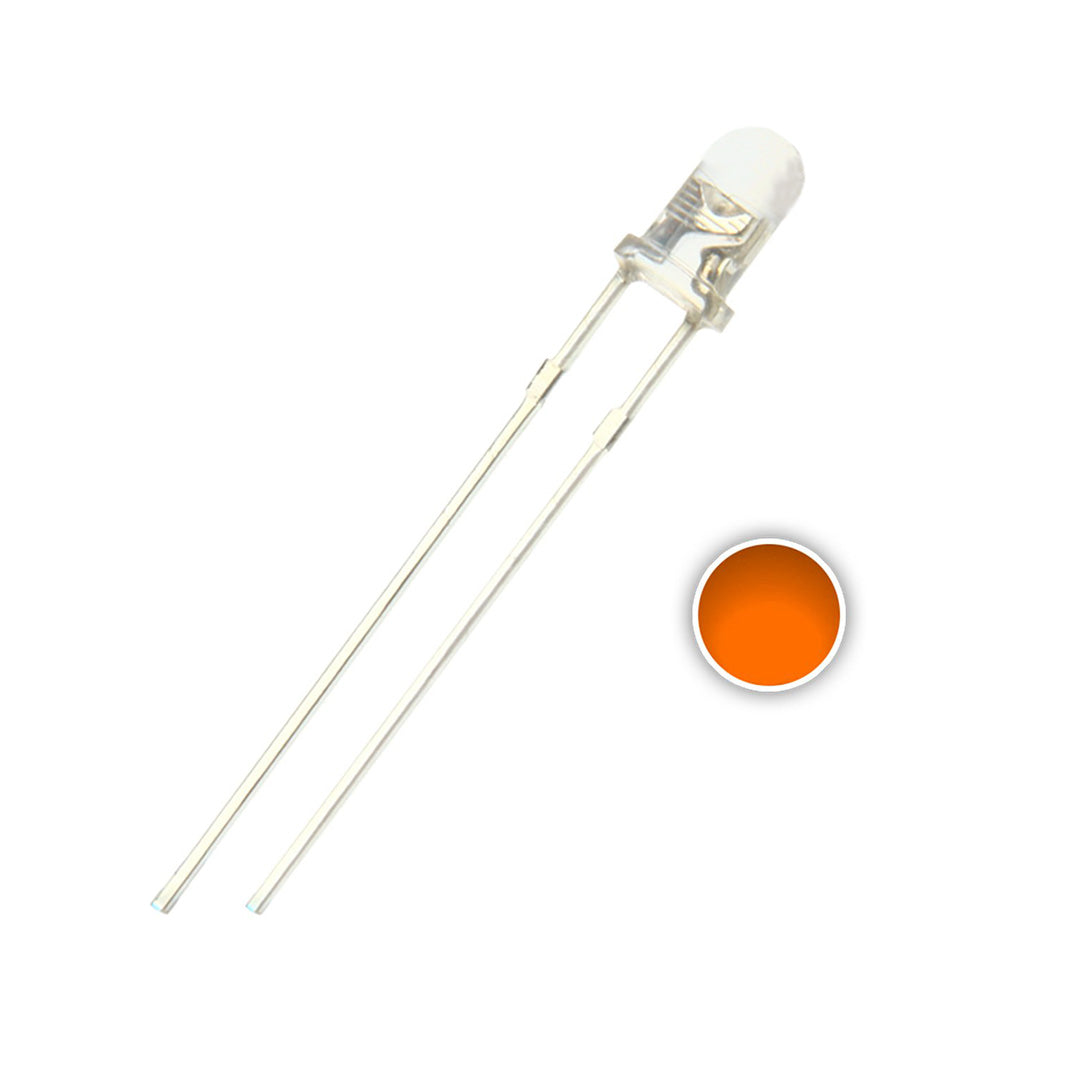 DIP LED 3mm Round Top