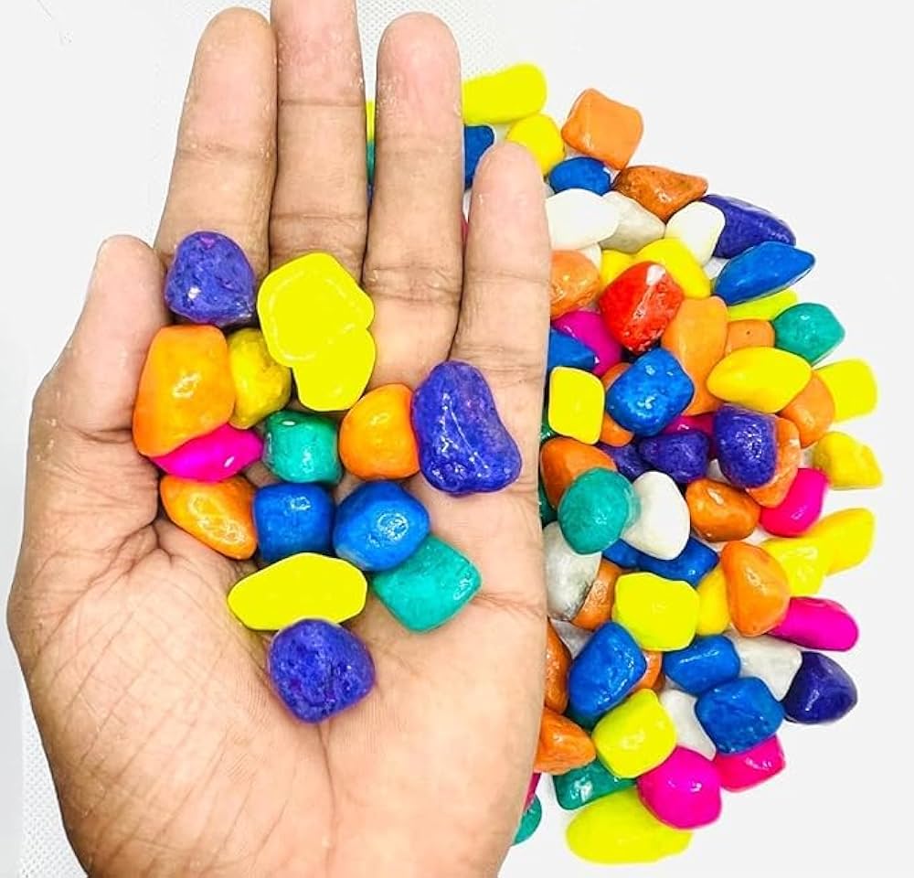 DIY Multi-Color Small Polished Marble For Art & Craft