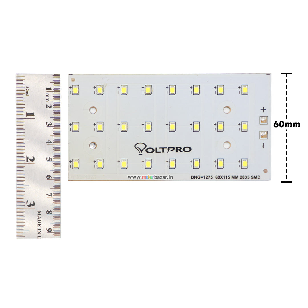 24W 2835 SMD LED 60x115 MCPCB For Street/Flood Lighting