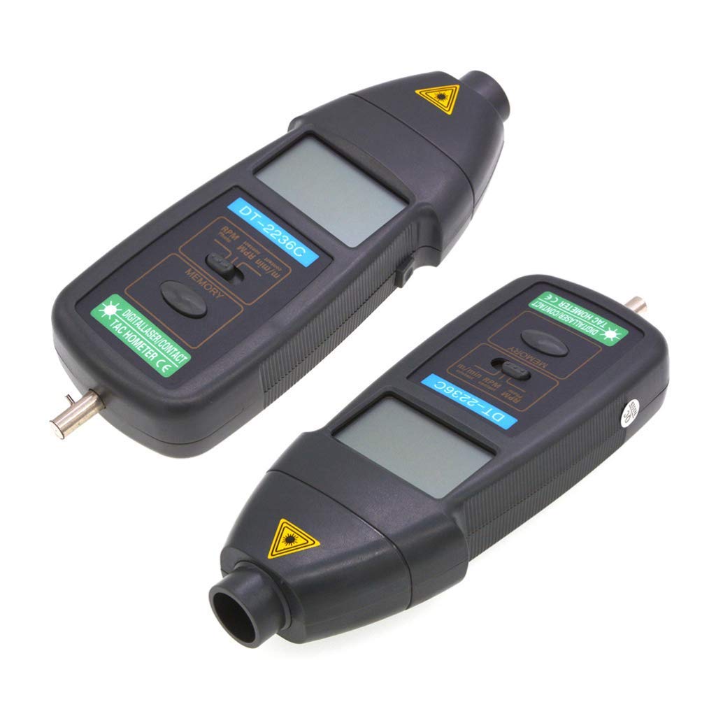 Digital Non-Contact Laser Tachometer RPM Measurer
