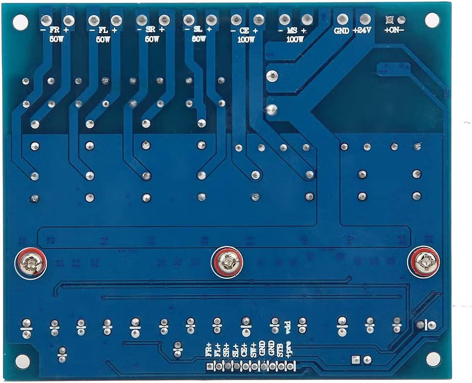 TPA3116 Power Amplifier Board 100Wx2+4*50W Audio Amp 5.1 Channel Class D Digital Amplifier