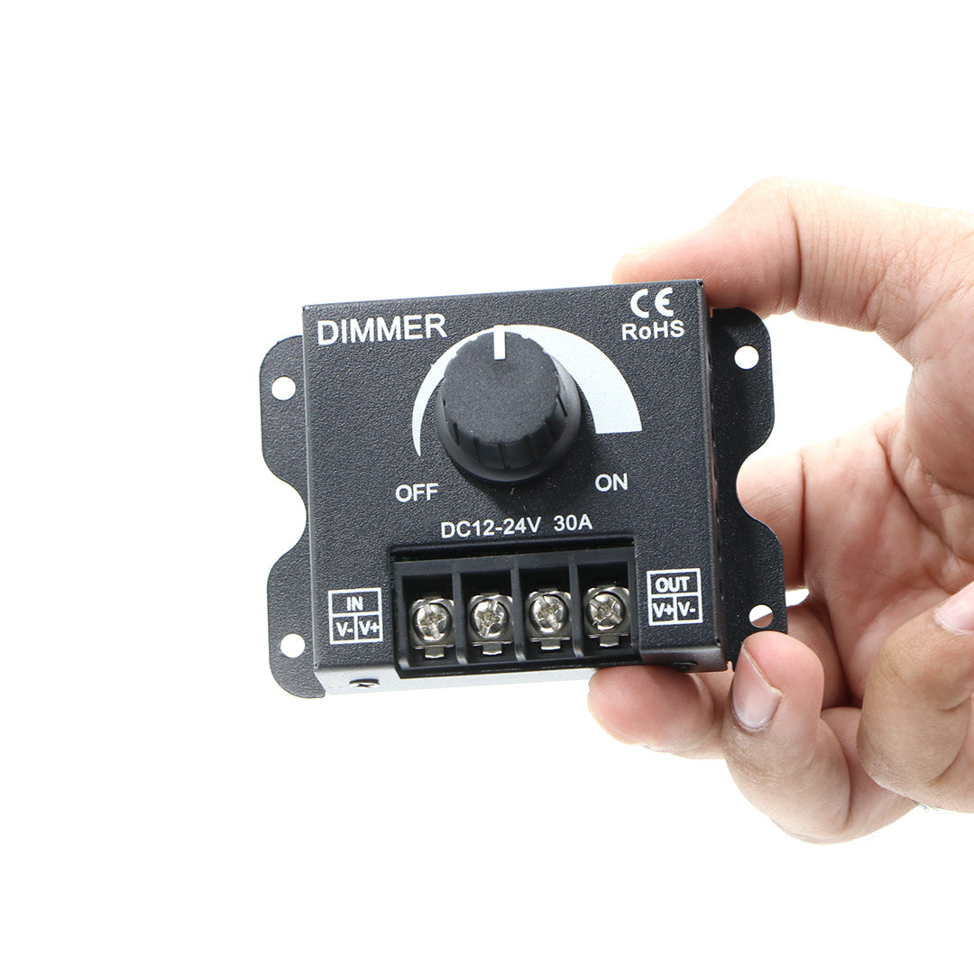 LED Switch Dimmer Controller DC 12V 24V 30A 360W 720W for Led Strip