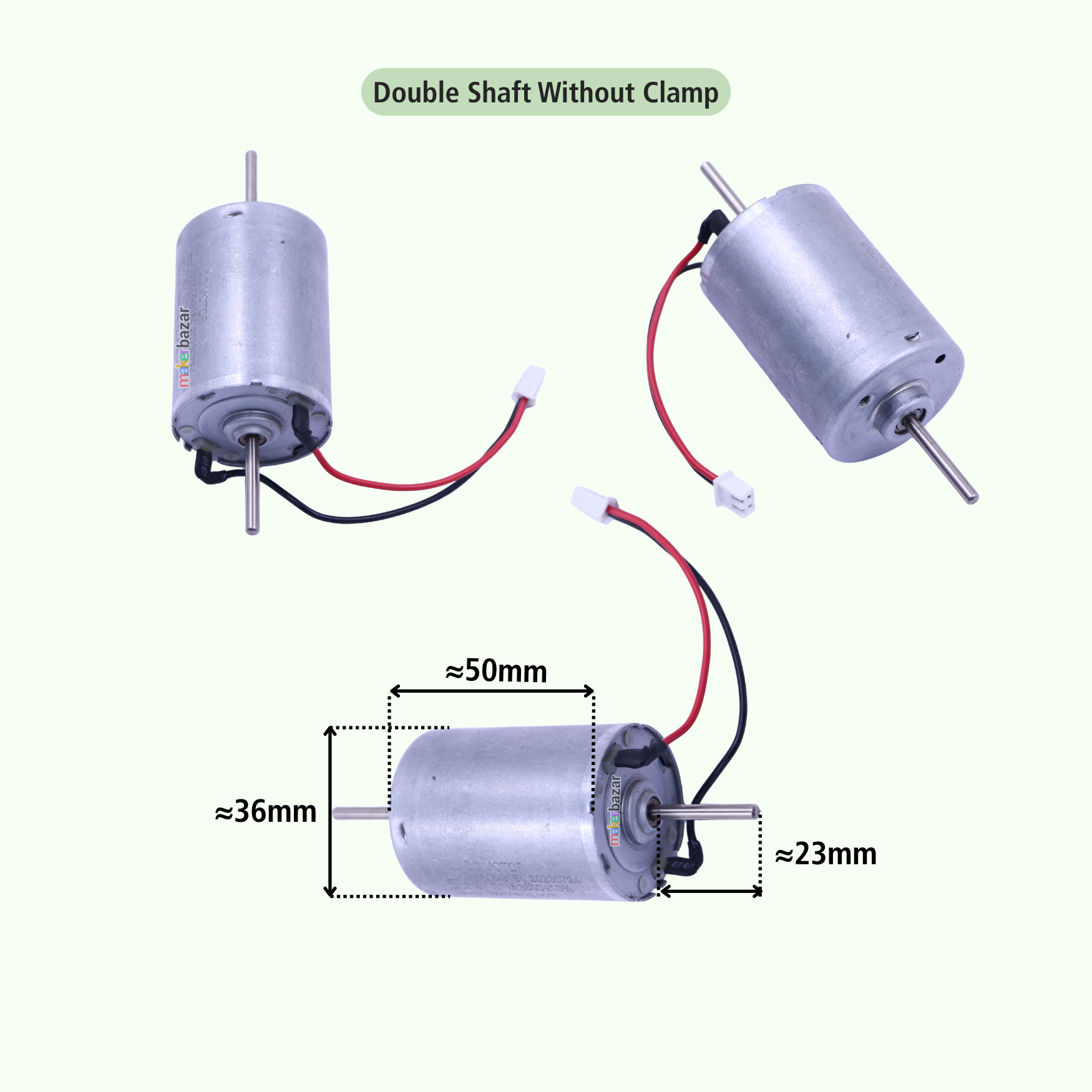 RS-545 High Speed 12VDC Motor