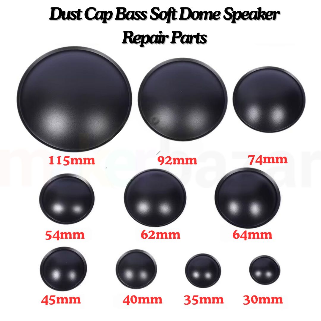 Speaker Dust Cap Subwoofer Paper Dome Coil Cover Caps
