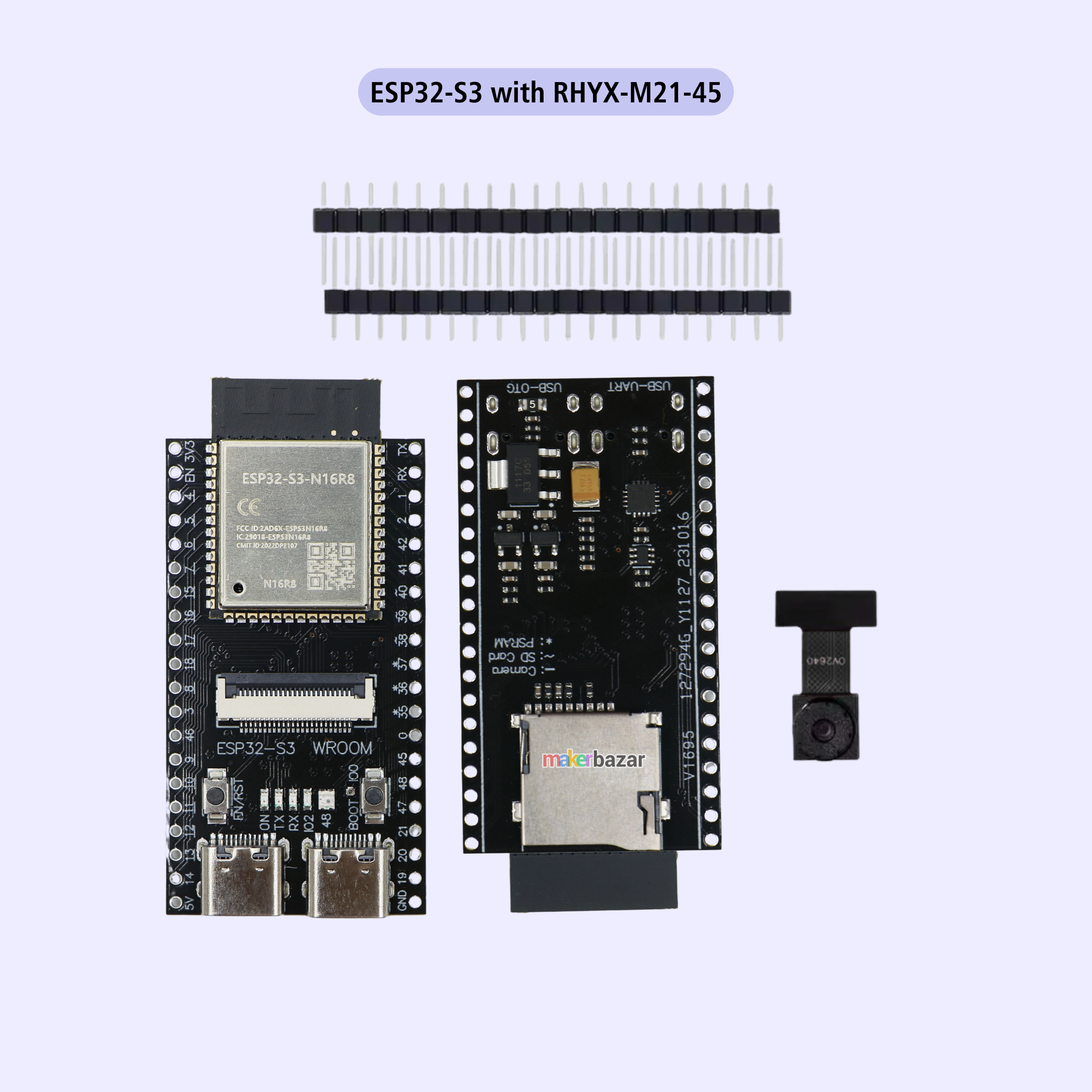 ESP32-S3 N16R8 Cam Development Board WiFi and Bluetooth 5.0 Module