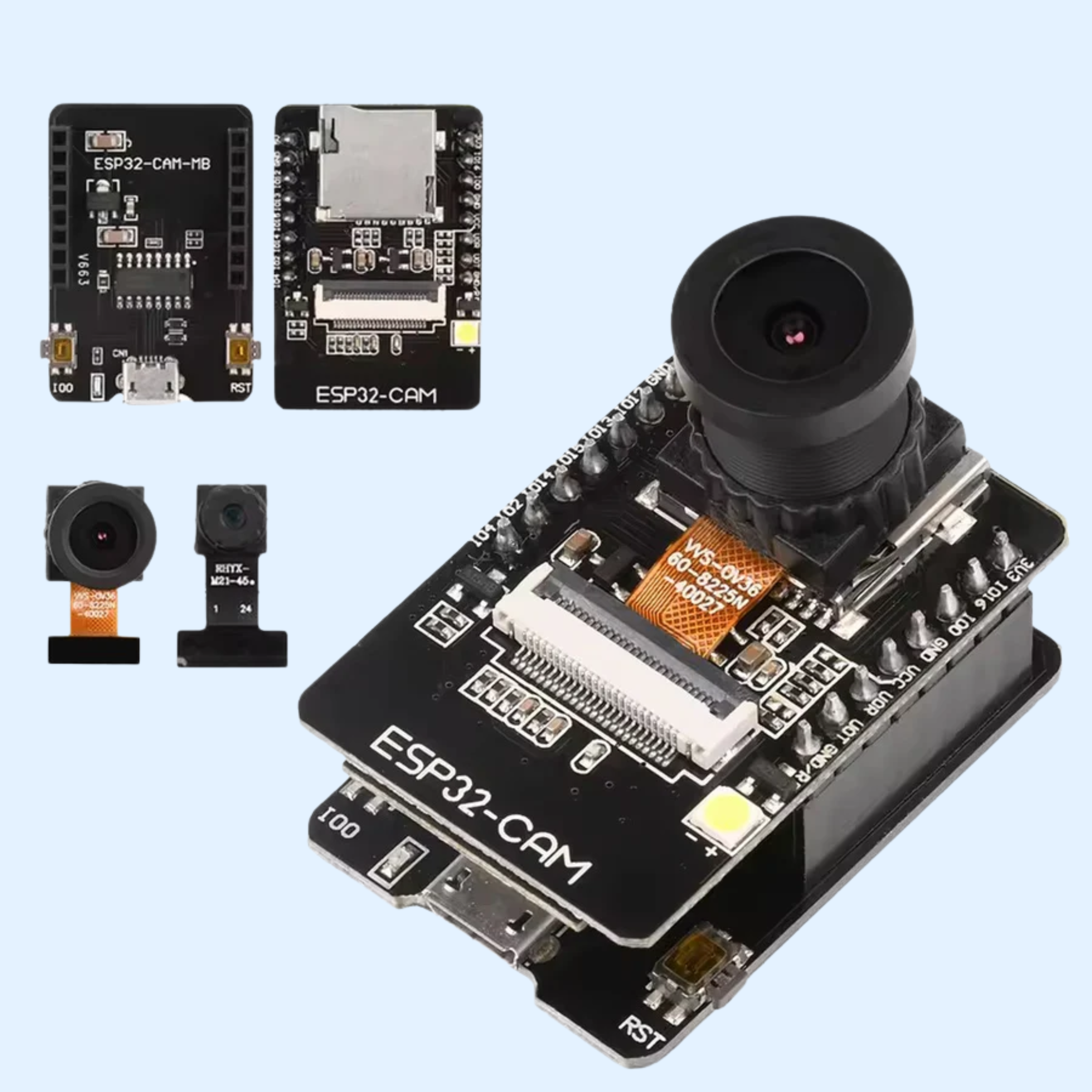 ESP32 CAM WiFi Module Bluetooth Camera Module For Face Recognization
