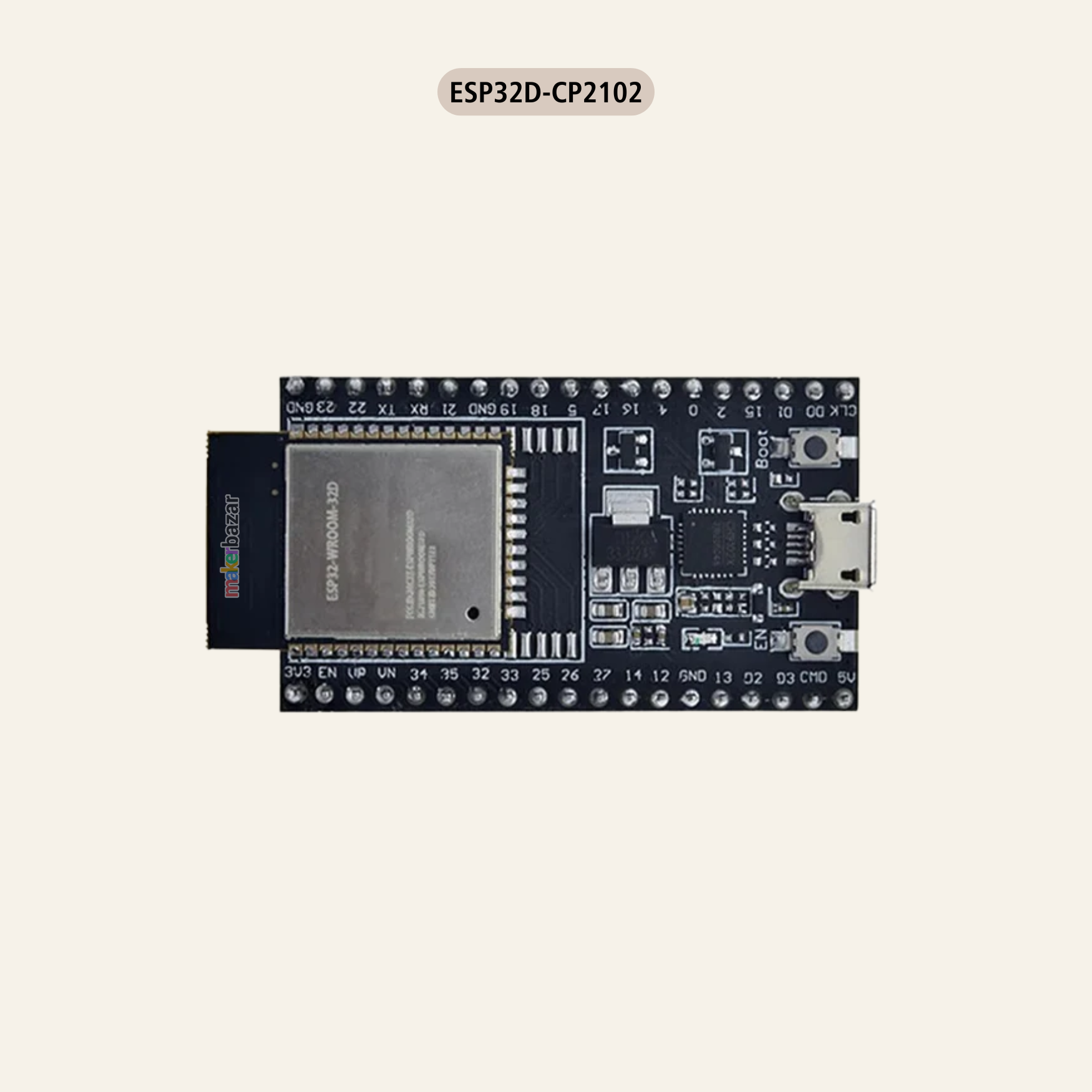 ESP32 WROOM WiFi BLE Bluetooth IOT Node MCU Board