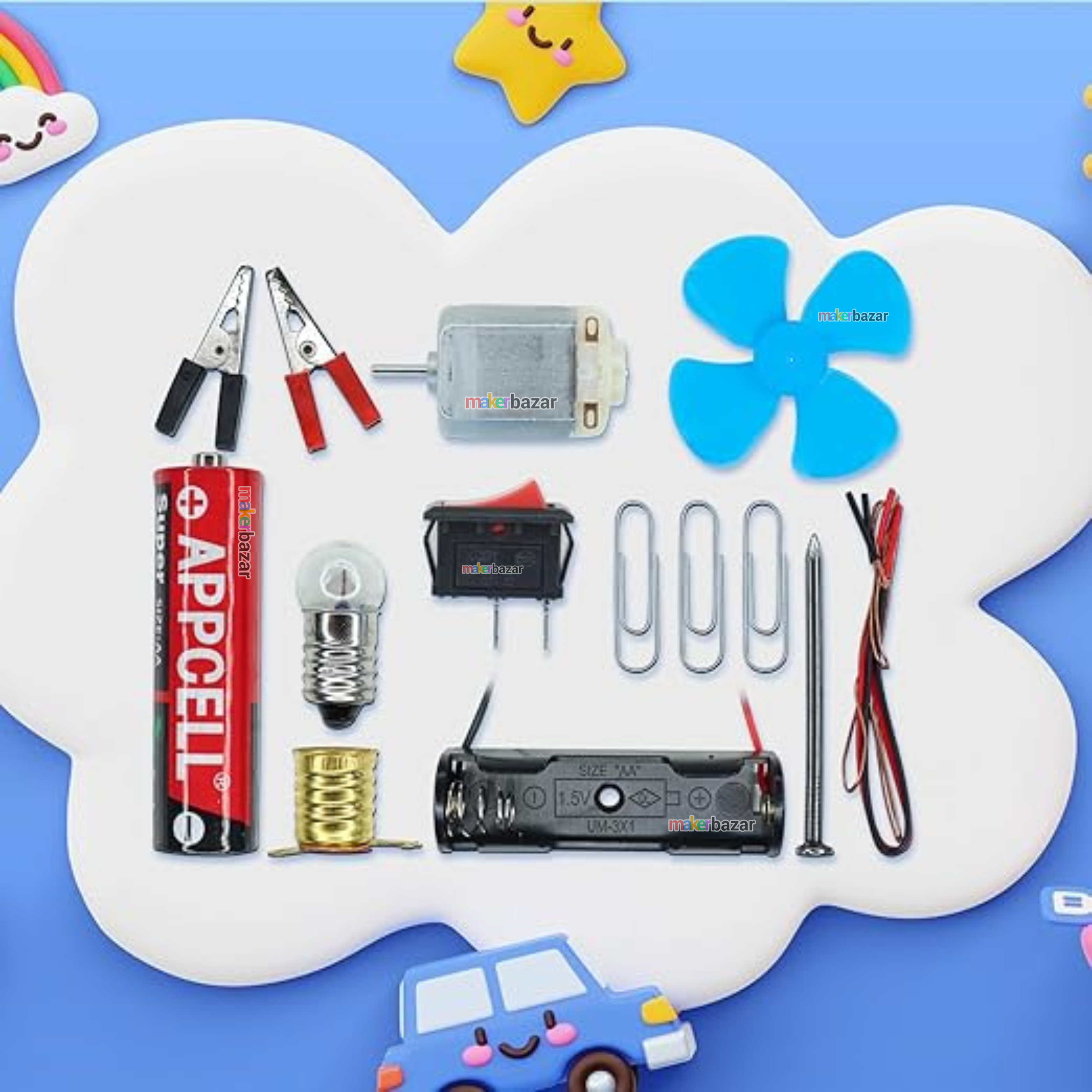 STEM Science Experiment Kit KX-2023 Basic Electricity Experiments