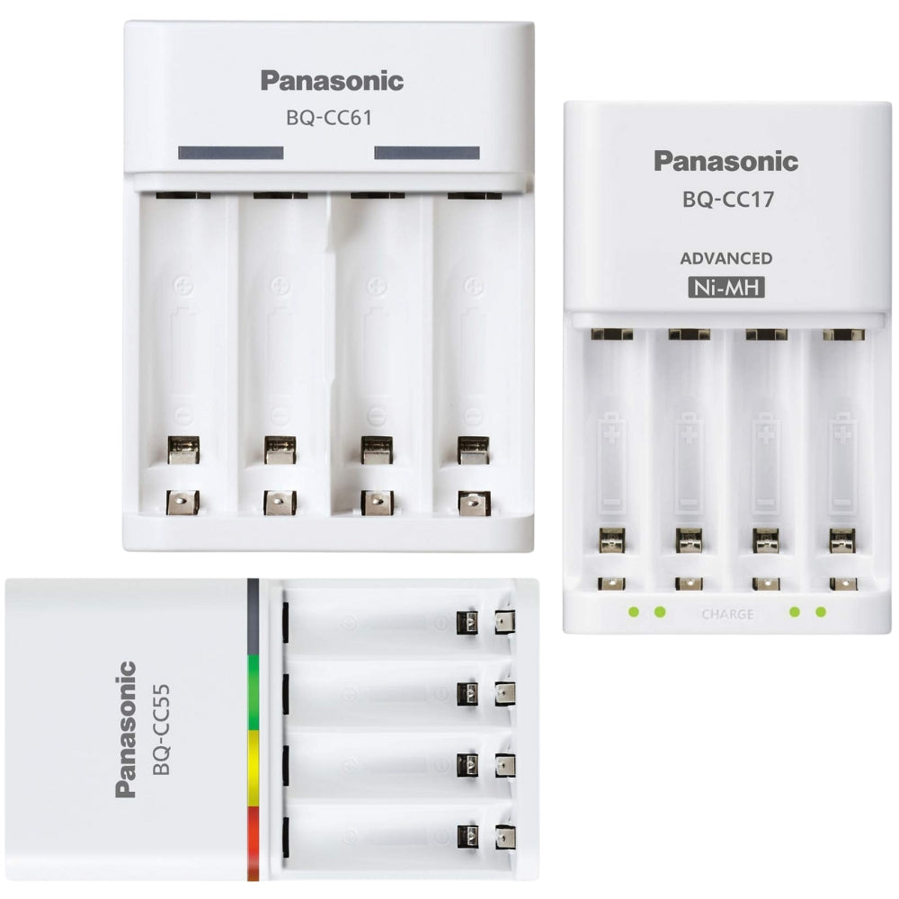 Panasonic Eneloop Advanced Chargers for Ni-MH Batteries