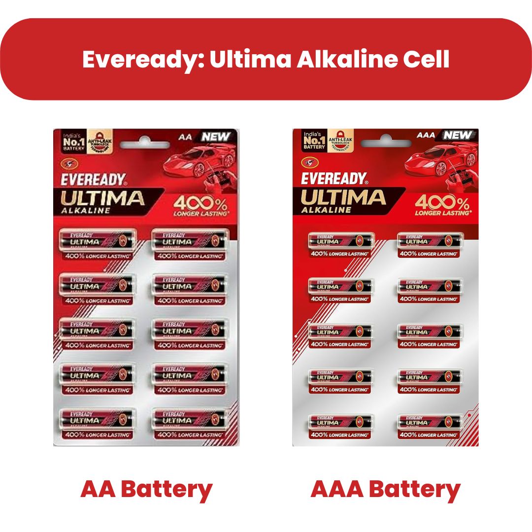 Eveready: AA/AAA Ultima Alkaline Cell