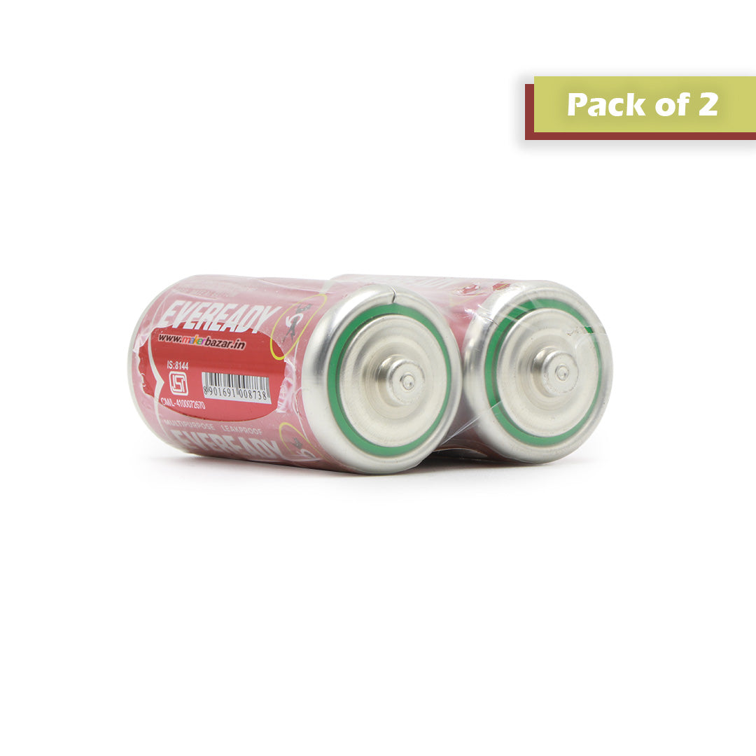 Eveready Heavy Duty 1035 R14S 1.5v Size-C Cell Non-Rechargeable Battery
