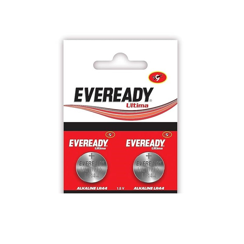 Eveready: 1.5V LR44 Round Lithium Coin Button Cells