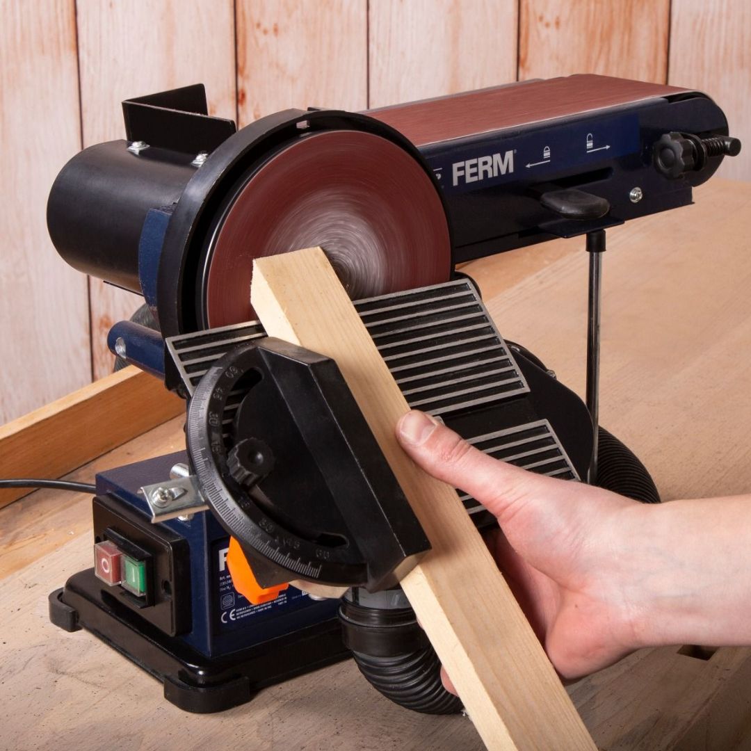 Ferm: Bench Sander with Mitre Guide