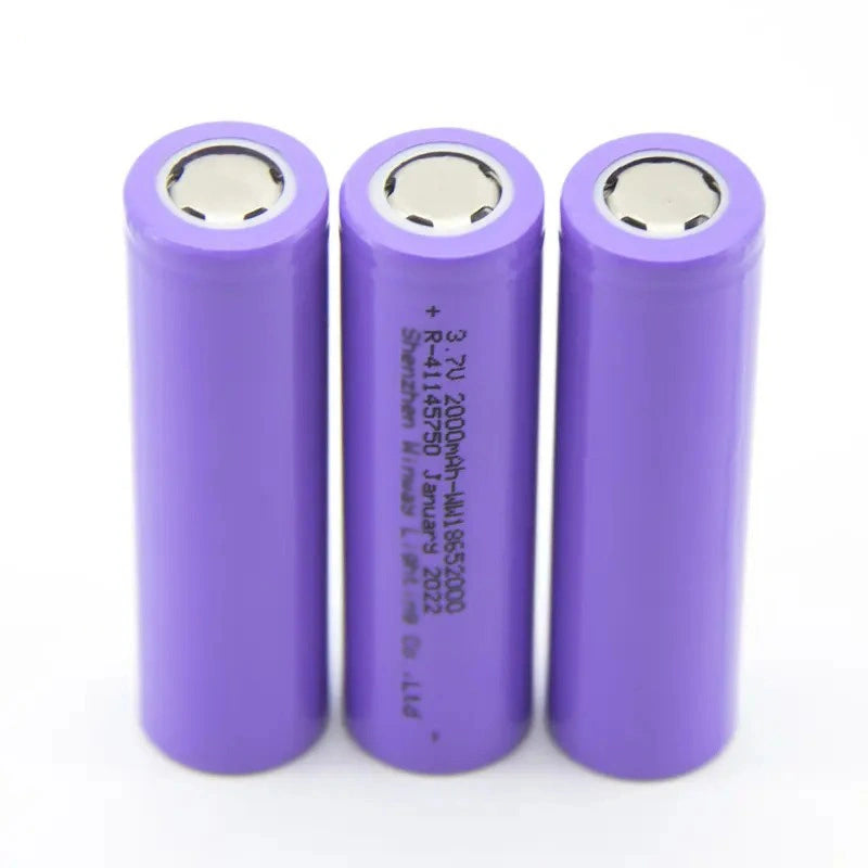 18650 3.7V Lithium-Ion Rechargeable Battery 1C