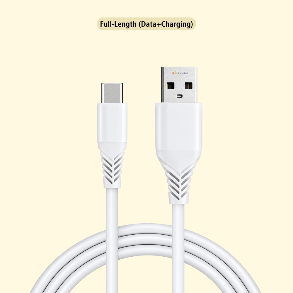 Generic: (Low Cost) Type-C USB Cable Black/White