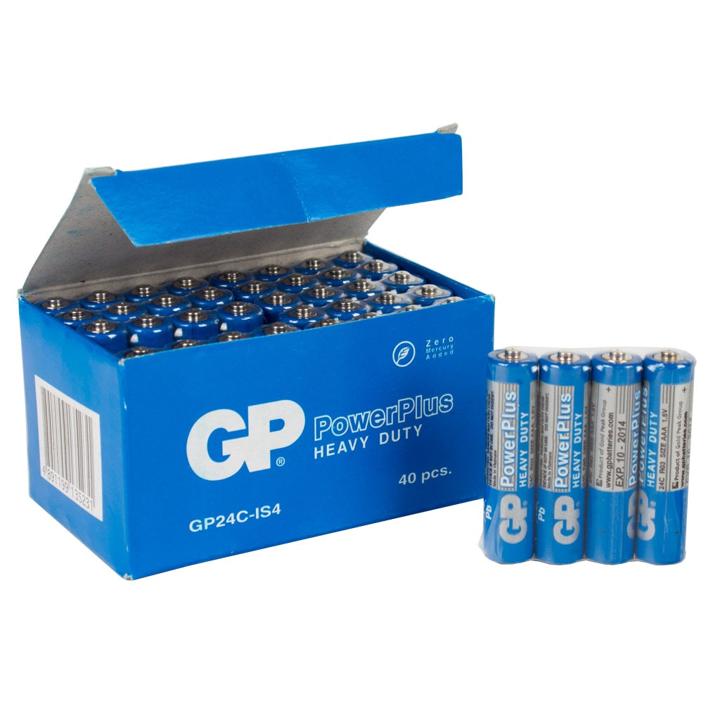 GP Batteries 1.5V AA/AAA Non-Rechargeable Cells