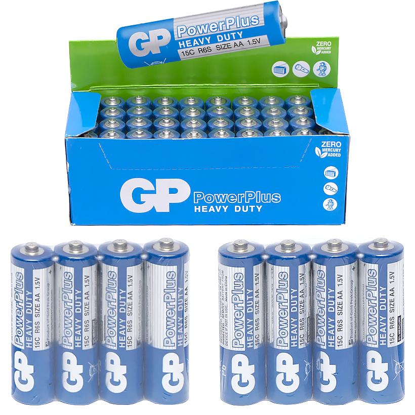 GP Batteries 1.5V AA/AAA Non-Rechargeable Cells