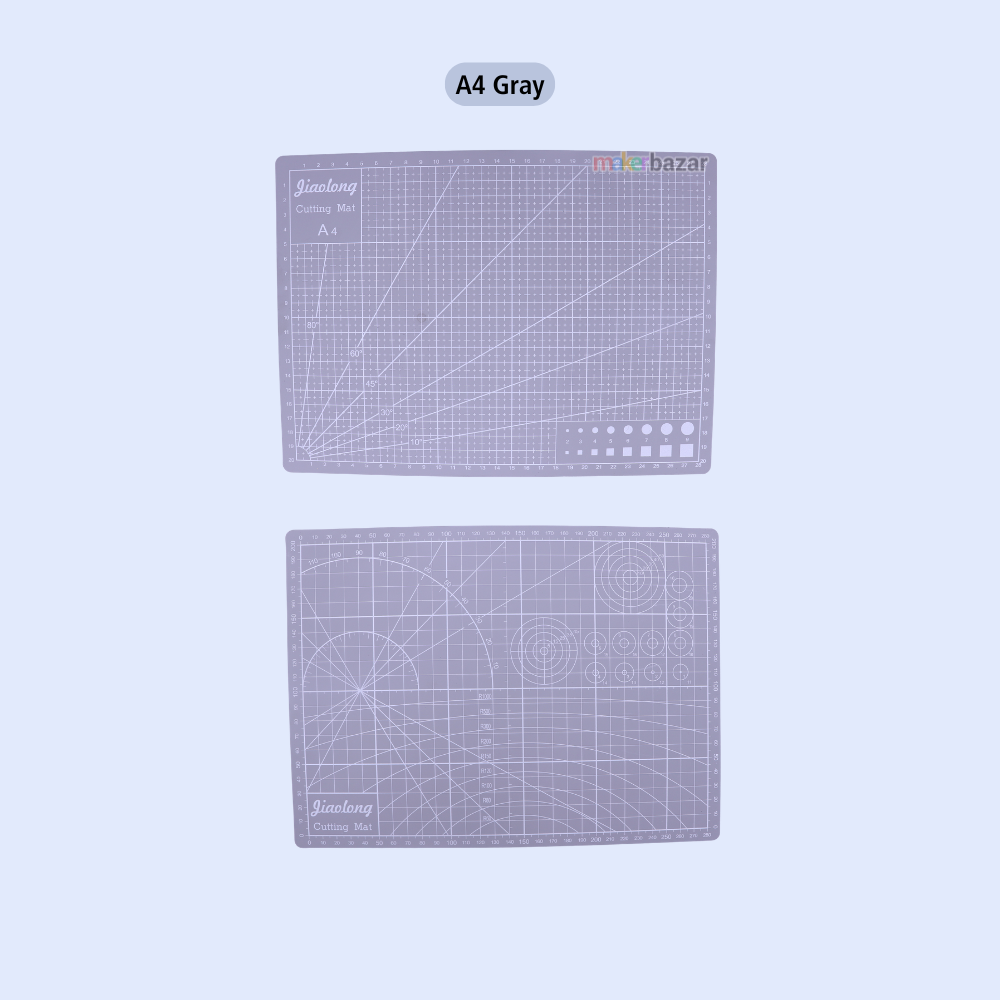 Self-Healing 5-Layered Flexible Cutting Mat Marked with Pattern and Grids