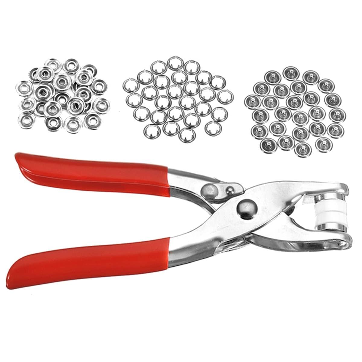 Grommet Setter Tool Kit Hole Punch Plier