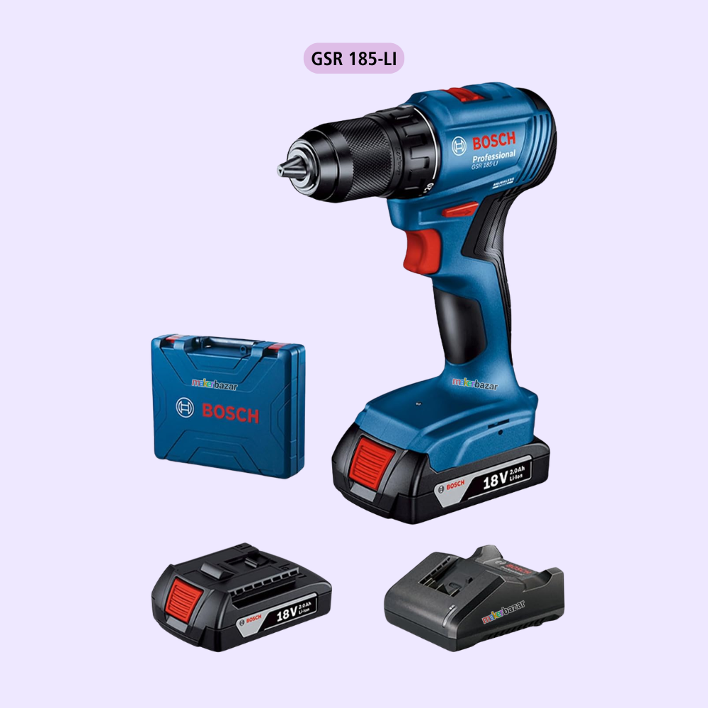 Bosch GSR 185-LI & GSR 180-LI Cordless Drill Drivers