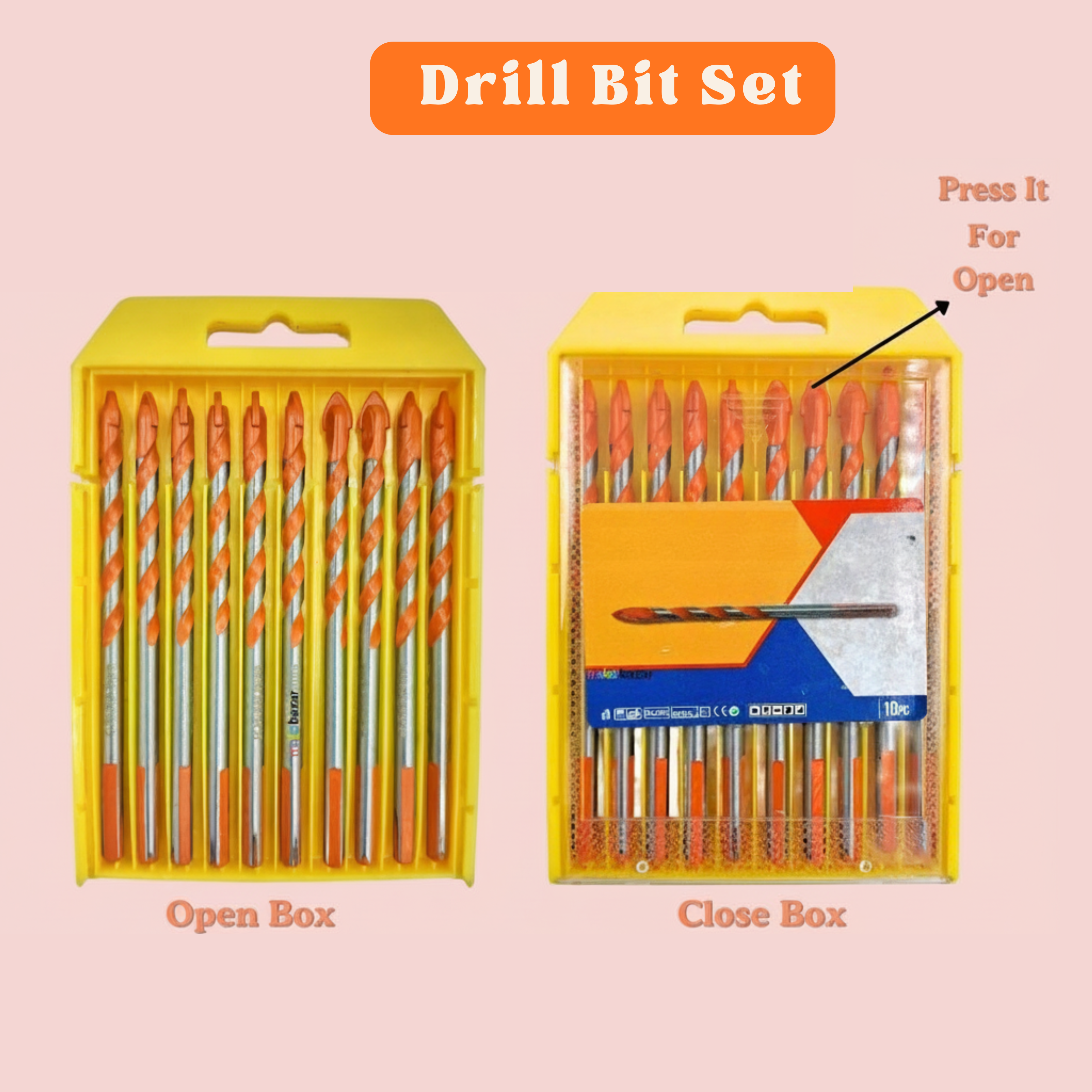 Glass & Tile Arrow-Head Drill Bit