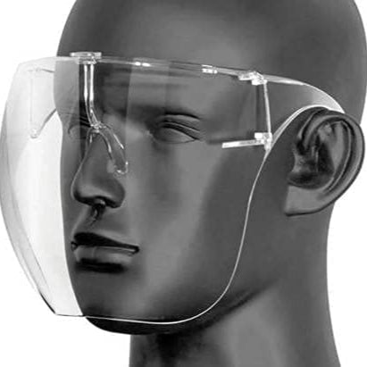 Goggle-Style Face Shield with 180° Safety Coverage