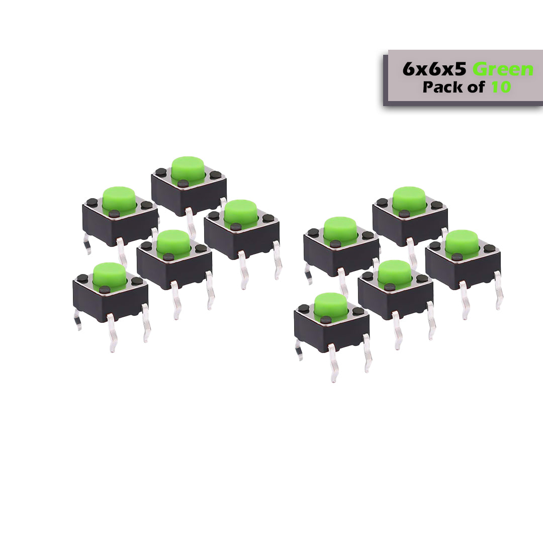 6x6mm DIP Mini Tactile Push Button Switch - 4Legs