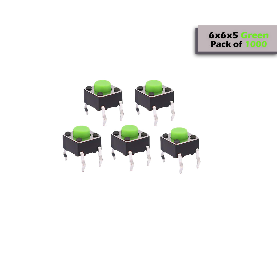6x6mm DIP Mini Tactile Push Button Switch - 4Legs