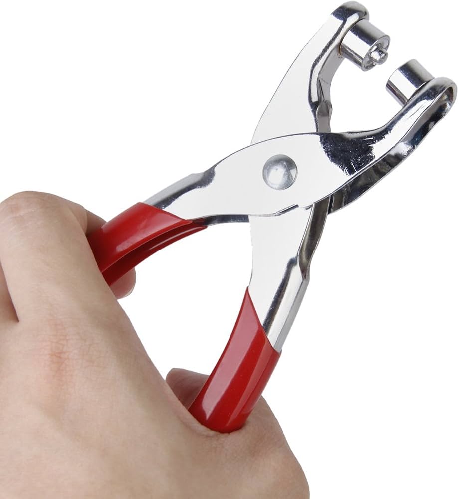 Grommet Setter Tool Kit Hole Punch Plier