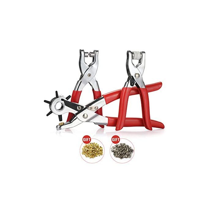 Grommet Setter Tool Kit Hole Punch Plier