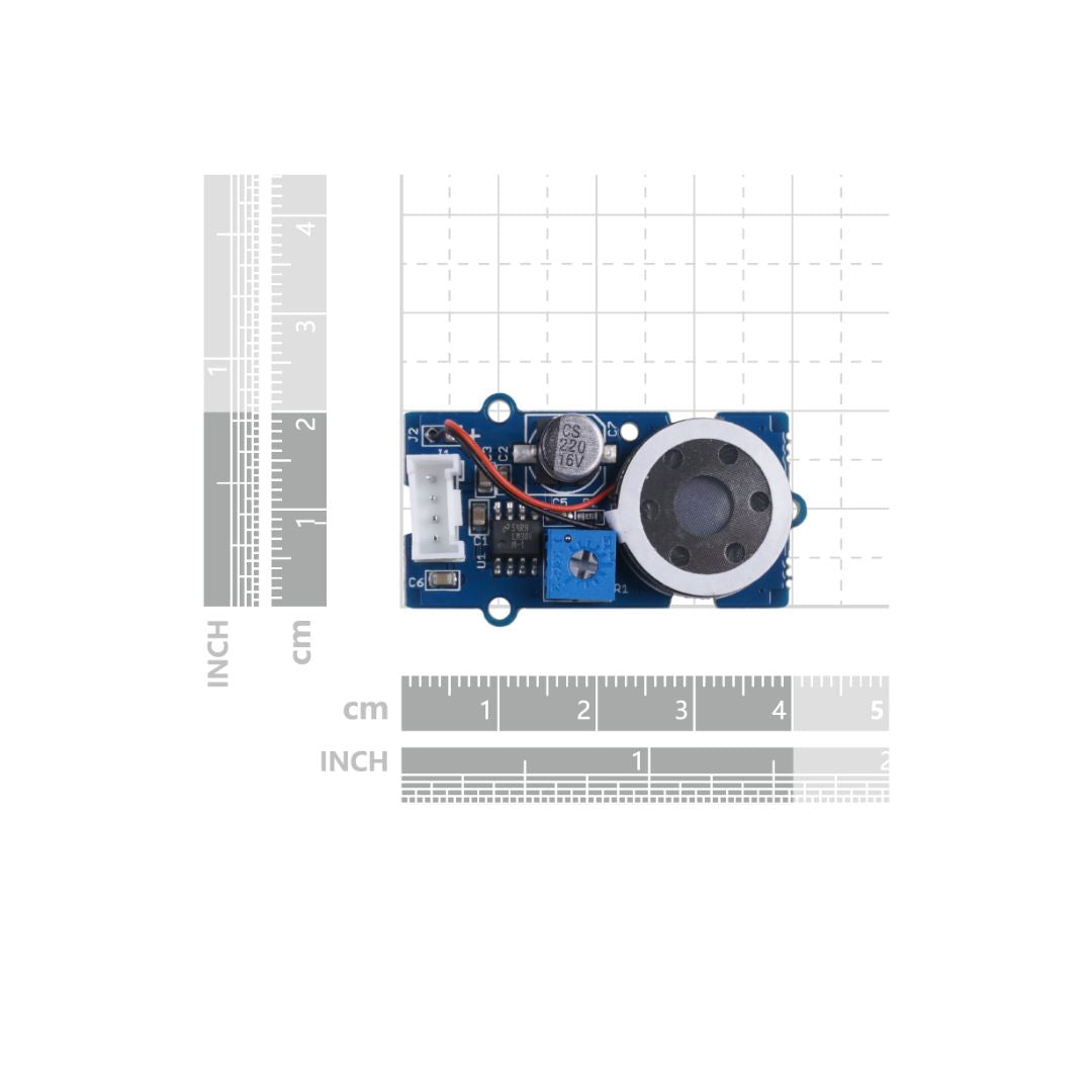 Seeed Studio: 107020001 Grove Speaker Sound Output Module with Interface (4-wire)