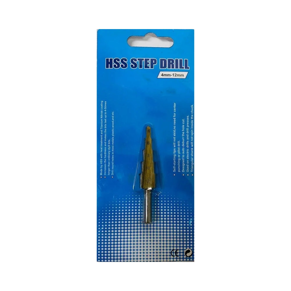 High-Speed Steel Step Drill Cone