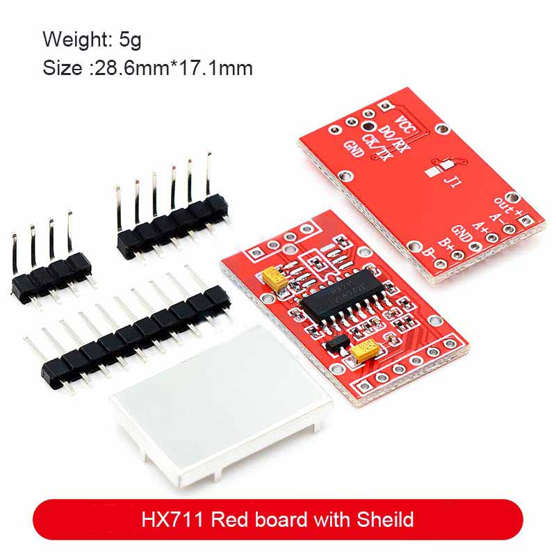 HX711 Load Cell Amplifier Module - 24bit ADC for Weigh Scales