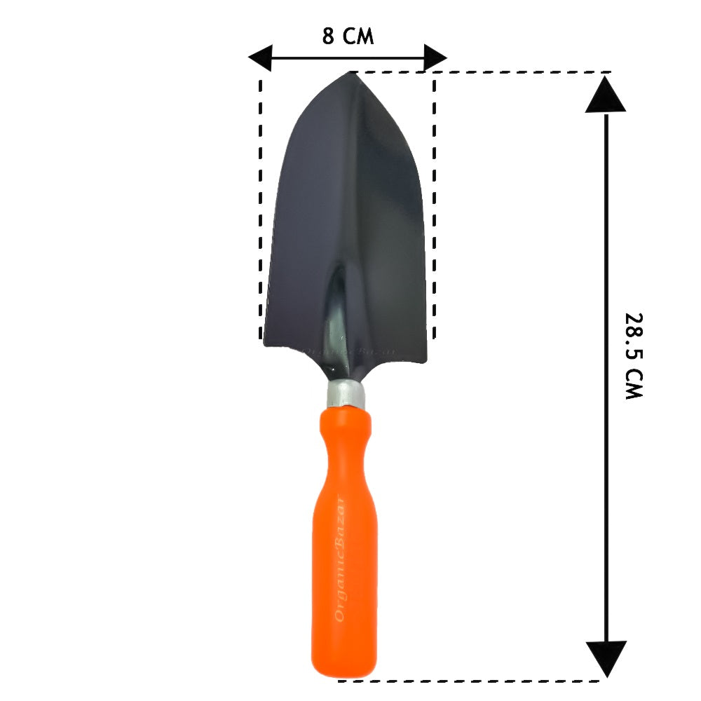 Hand Digging Metal Trowel With Plastic Handle for Gardening