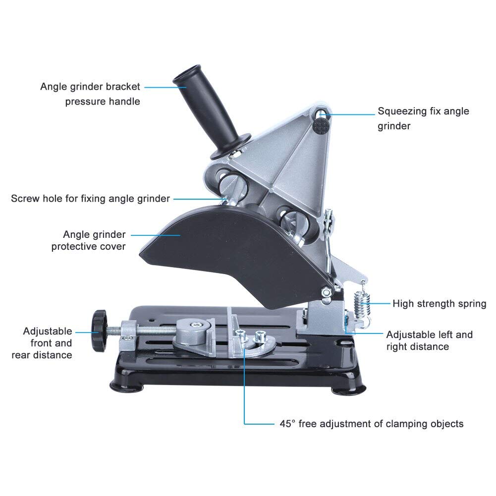 Heavy Duty Angle 4" & 5" Grinder Stand Support Bracket